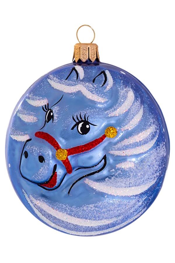 Елочная игрушка Зодиак Лошадь С1151