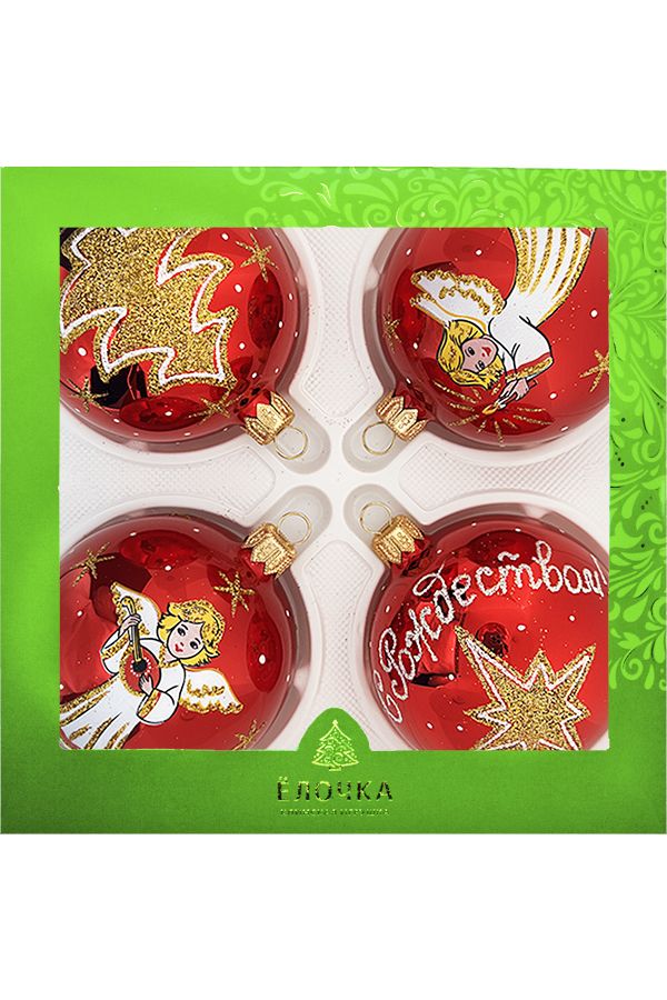 Набор елочных шаров Рождественская сказка С304