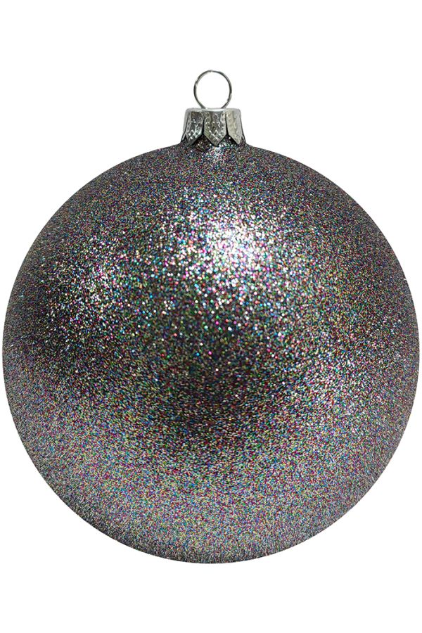 Пластиковый шар Искристый 11,5 и 13,5 см мульти