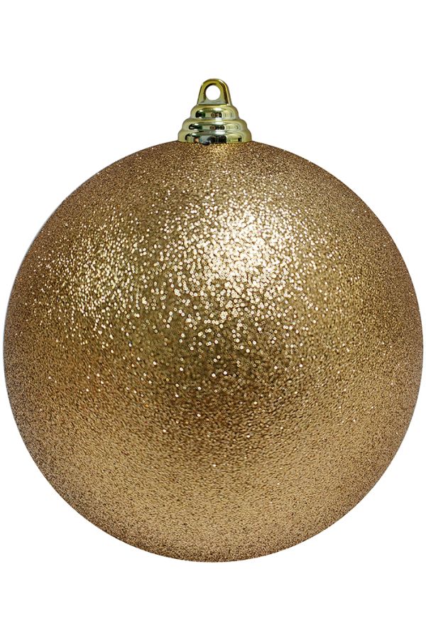 Пластиковый шар Искристый от 12 до 50 см медный