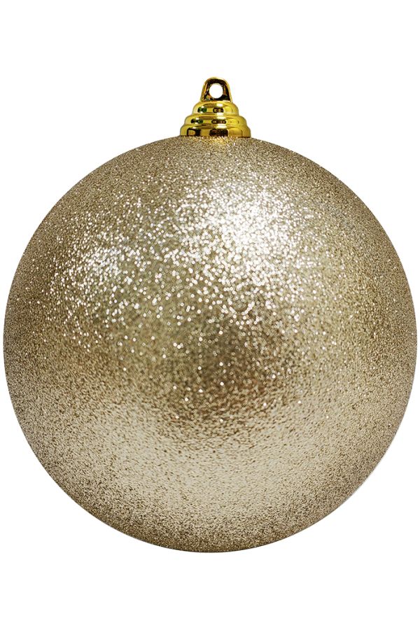 Пластиковый шар Искристый от 12 до 50 см шампань