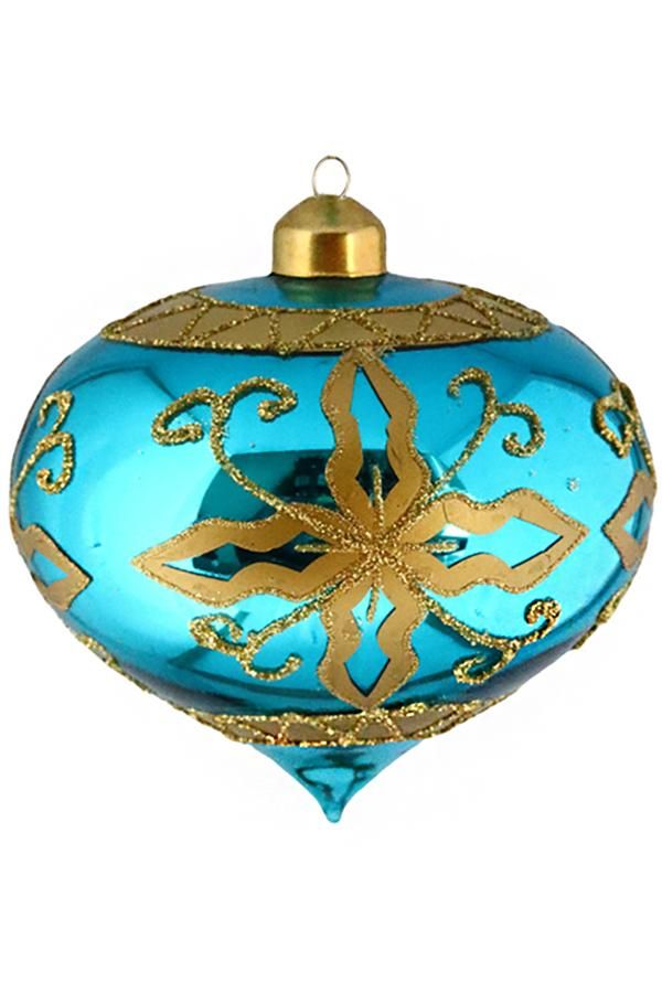 Елочное украшение Луковица В06776