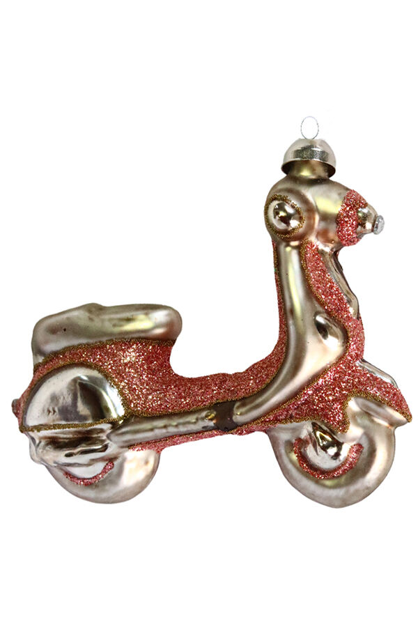 Елочное украшение Мопед В07219