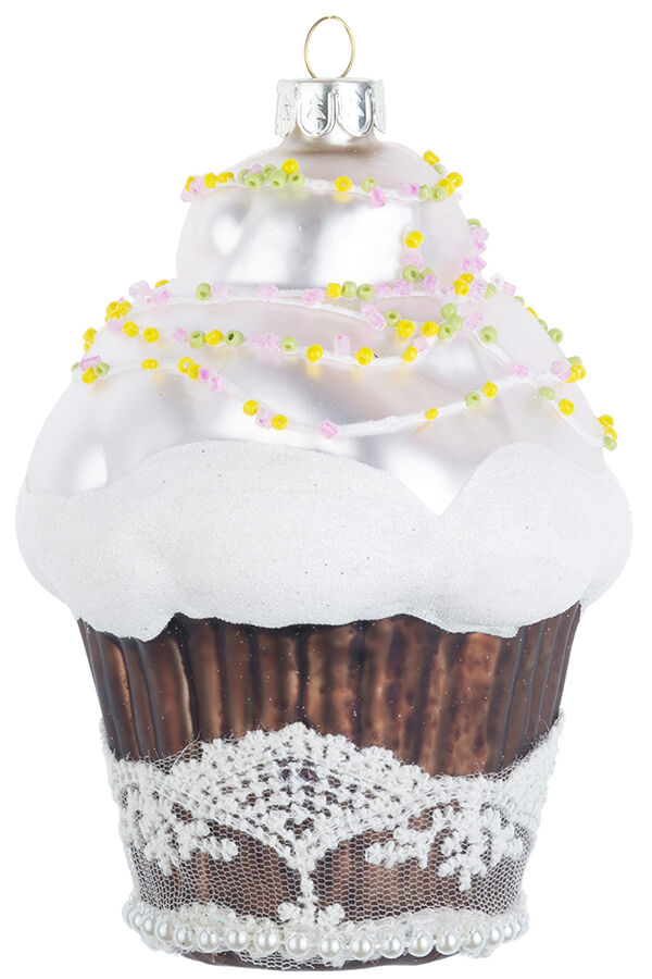 Елочное украшение Пирожное В08980