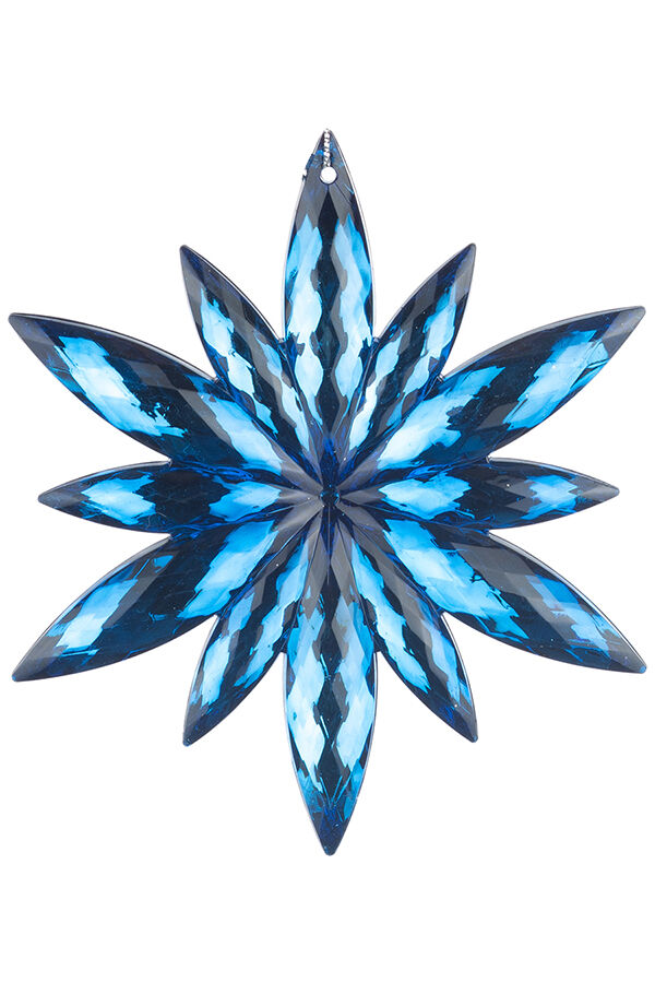Елочное украшение Снежинка В10416