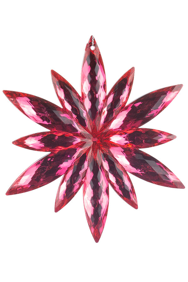 Елочное украшение Снежинка В10418