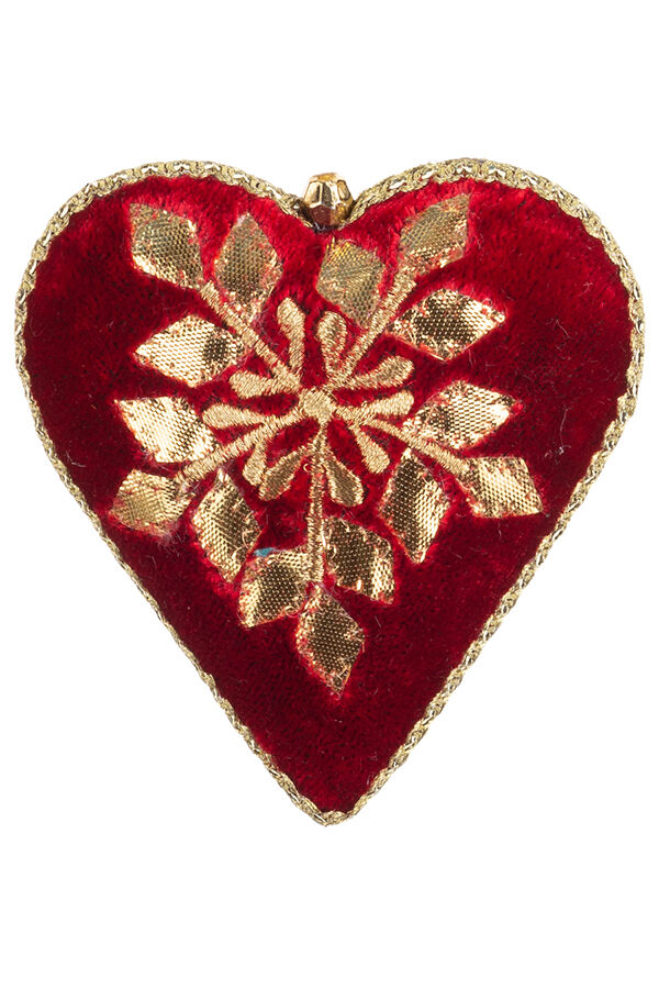 Елочное украшение Сердце В10935