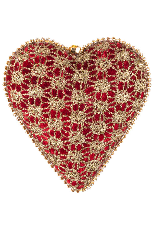 Елочное украшение Сердце В11050