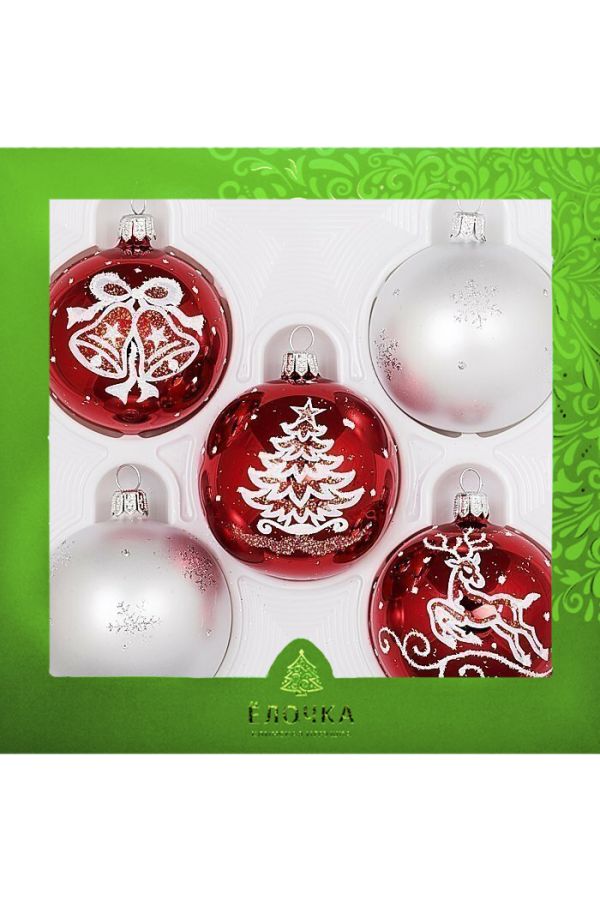 Набор елочных шаров 