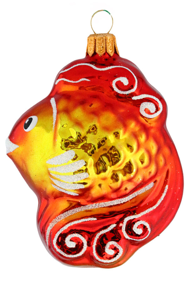Елочное украшение Золотая Рыбка С1364