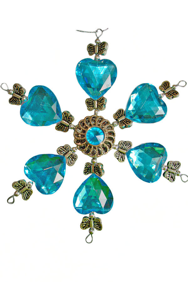 Елочное украшение Снежинка 161602