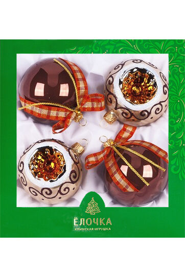 Набор елочных шаров 