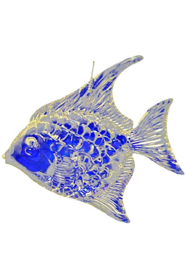 Елочное украшение Тропическая рыба иридий 171821