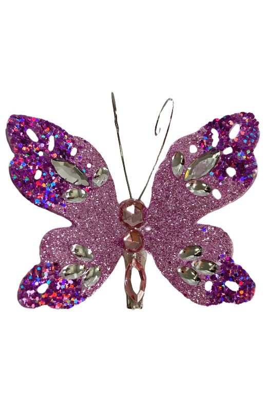 Елочное украшение бабочка Бали DM1824-3