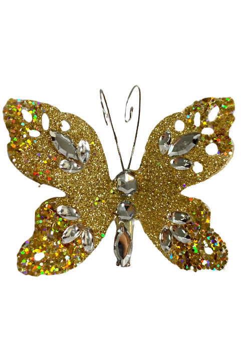 Елочное украшение бабочка Бали DM1824-3