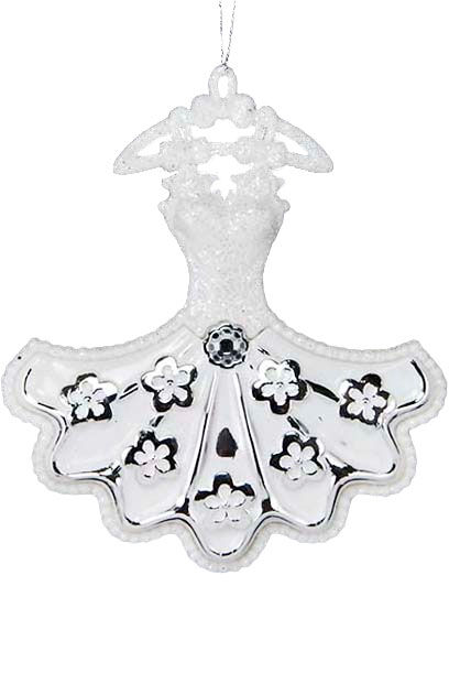 Елочное украшение Платье 190505