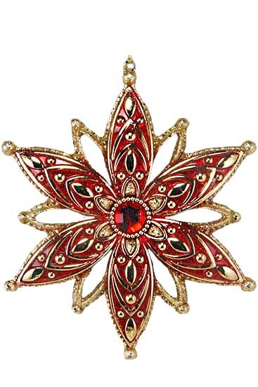 Елочное украшение Снежинка 190572