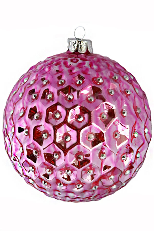 Елочное украшение Шар В19