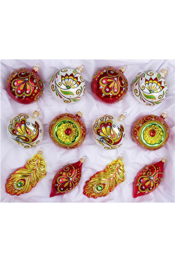 Набор елочных украшений Жар-птица С2230