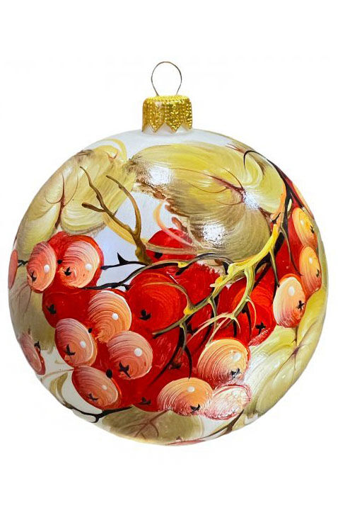 Елочное украшение Шар Калина НП-2538