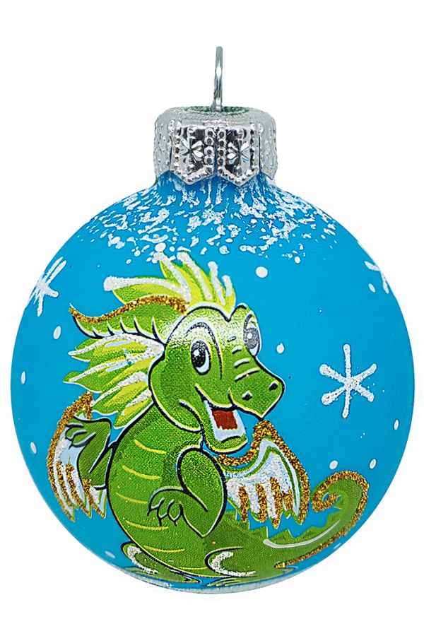 Елочный шар Дракоша С29д