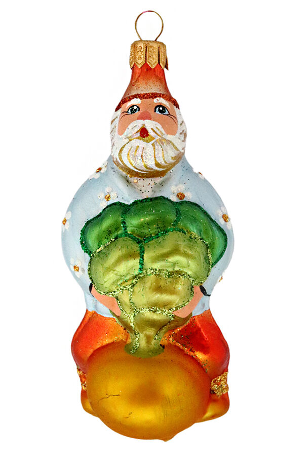 Елочное украшение Дед с репкой БС-3285
