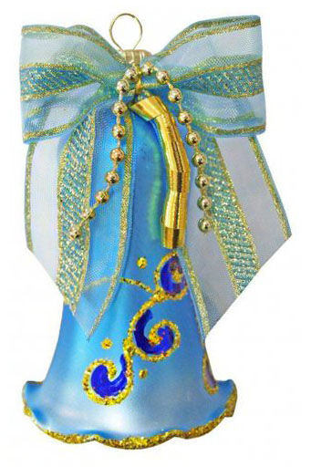 Елочное украшение Колокольчик Праздничный С575