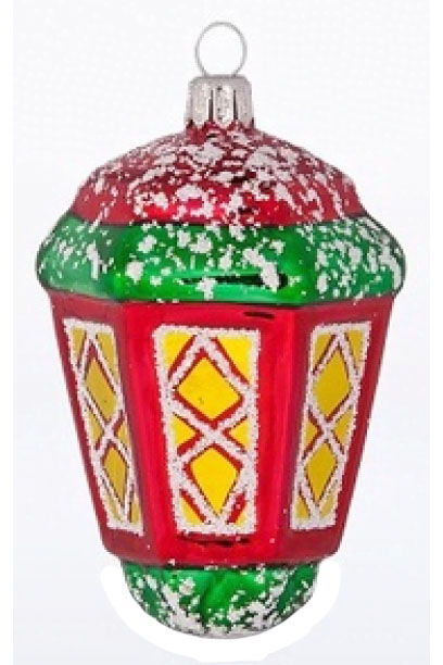Елочное украшение Фонарь С752