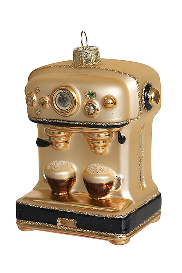 Кофемашина золотая  7х5х9 см GLT1327
