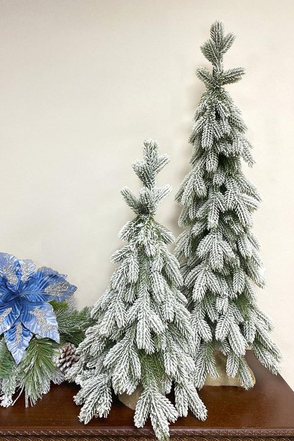 Искусственная Ель Таежная заснеженная от 60 и 90 см 935060-SN/935090-SN