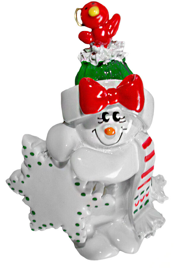 Елочное украшение Снеговик PO1155