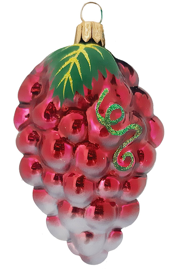 Елочное украшение Виноградная гроздь С2119