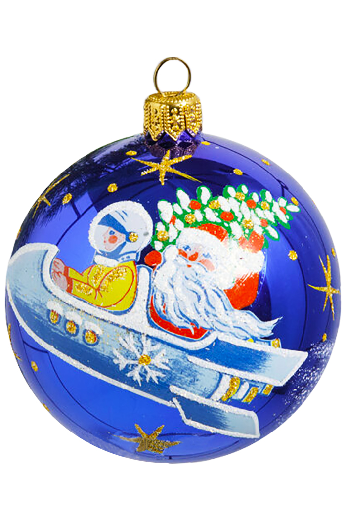 Елочный шар Полет С549