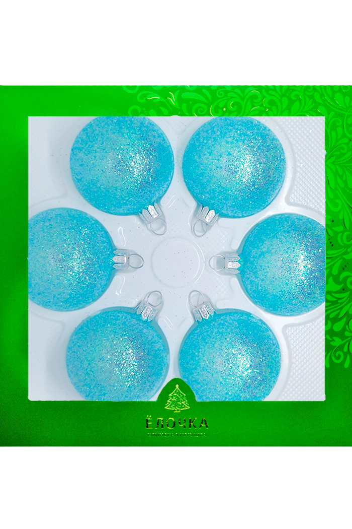Набор елочных шаров Лазурит С172