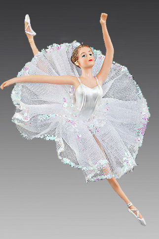 Новогодняя Игрушка Балерина Новогодняя Игрушка Балерина